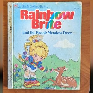 Rainbow Brite & The Brook Meadow Deer 1984 Little Golden Book